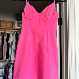 Princess Polly Hot Pink Mini Dress